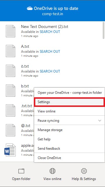 How to Set up OneDrive Sync Client- step 4