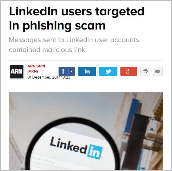  Linkedin Phishing