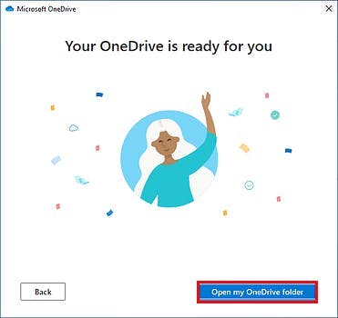 How to Set up OneDrive Sync Client- step 3