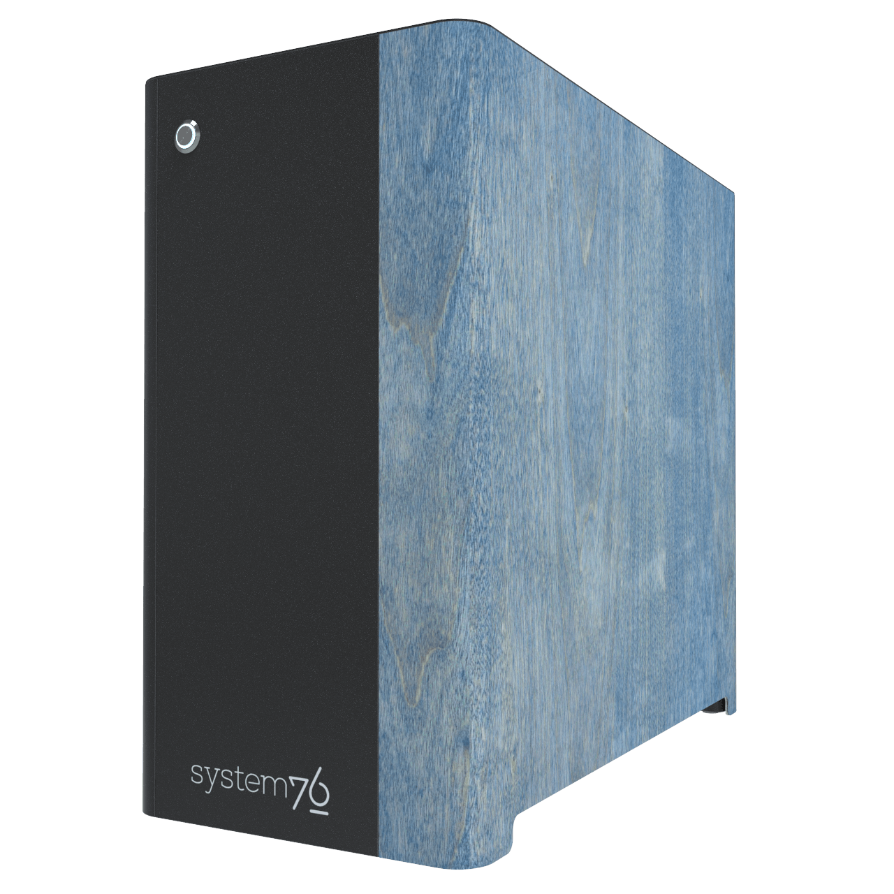 Angled view of the Thelio