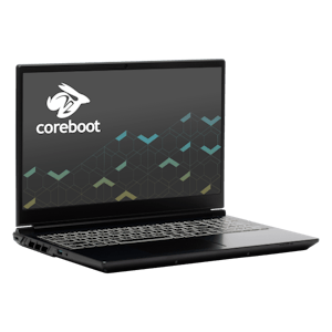 Adder WS laptop with coreboot quarter-turned to the right