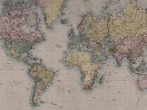 a world map