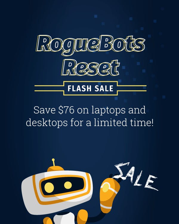 Save $76 on laptops and desktops for a limited time!