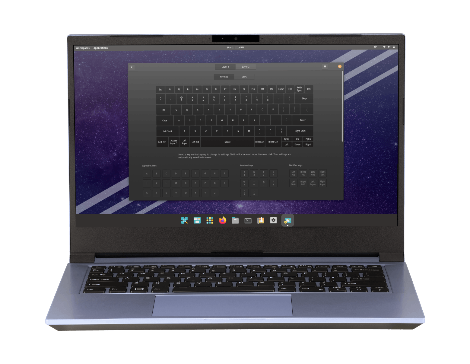 Laptop keyboard configurator places control back into your hands. 