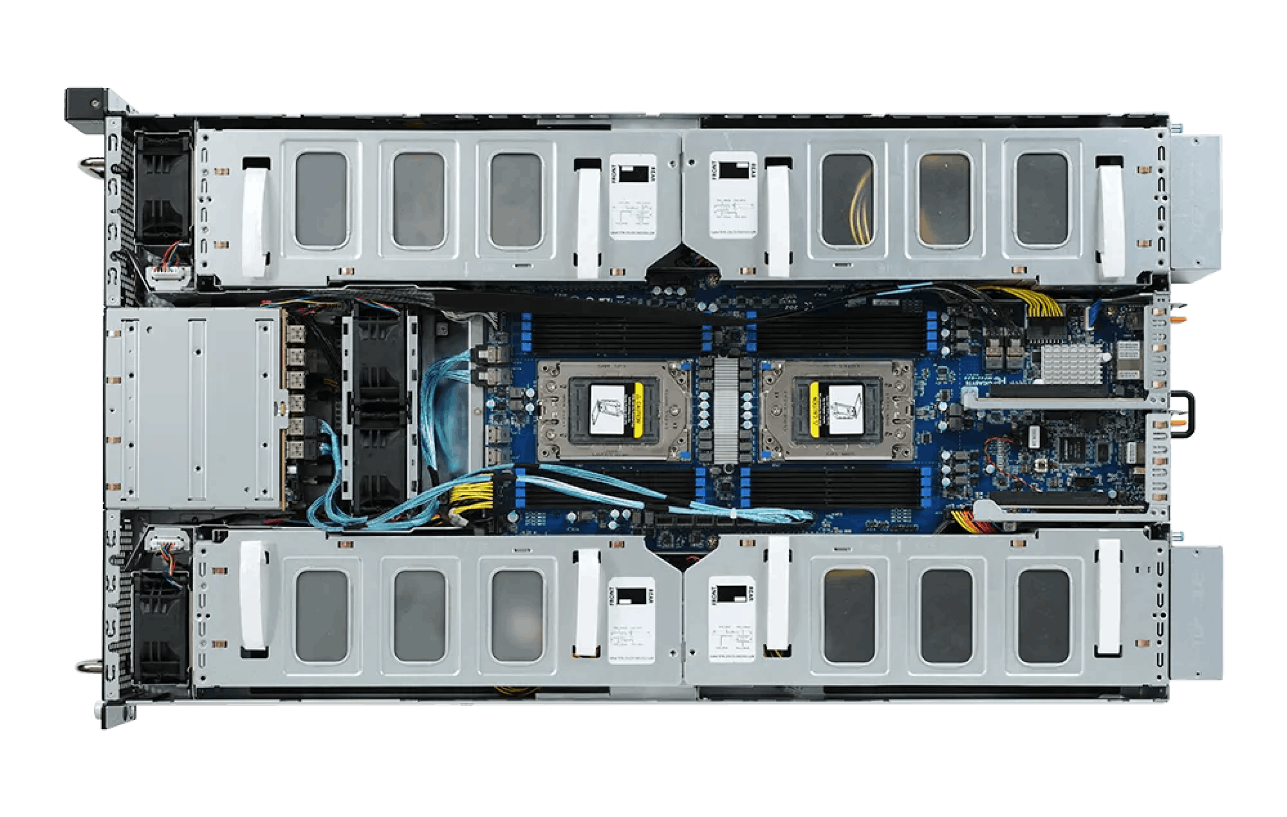 Internal view of the Ibex server