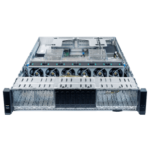 Front ports of the Jackal Pro 2U server