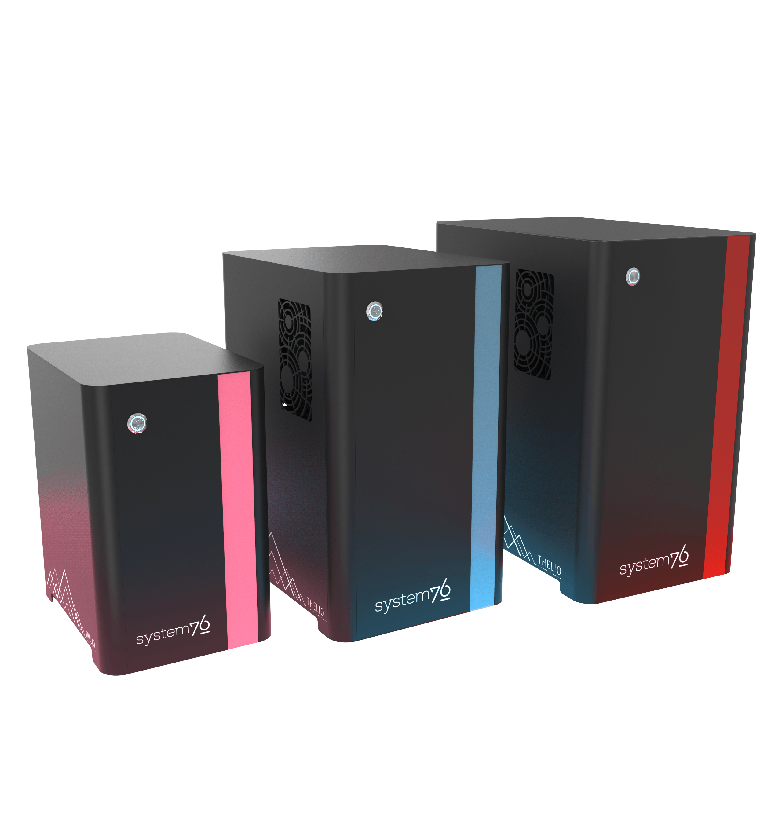 Let your alter ego shine with Thelio's new swappable color accent panels.