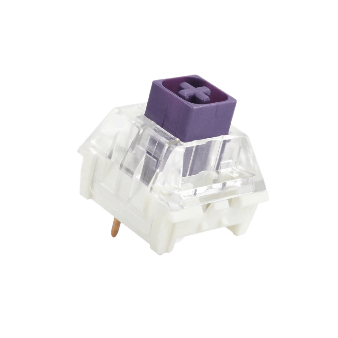 Kailh Box Royal Switch with purple top.