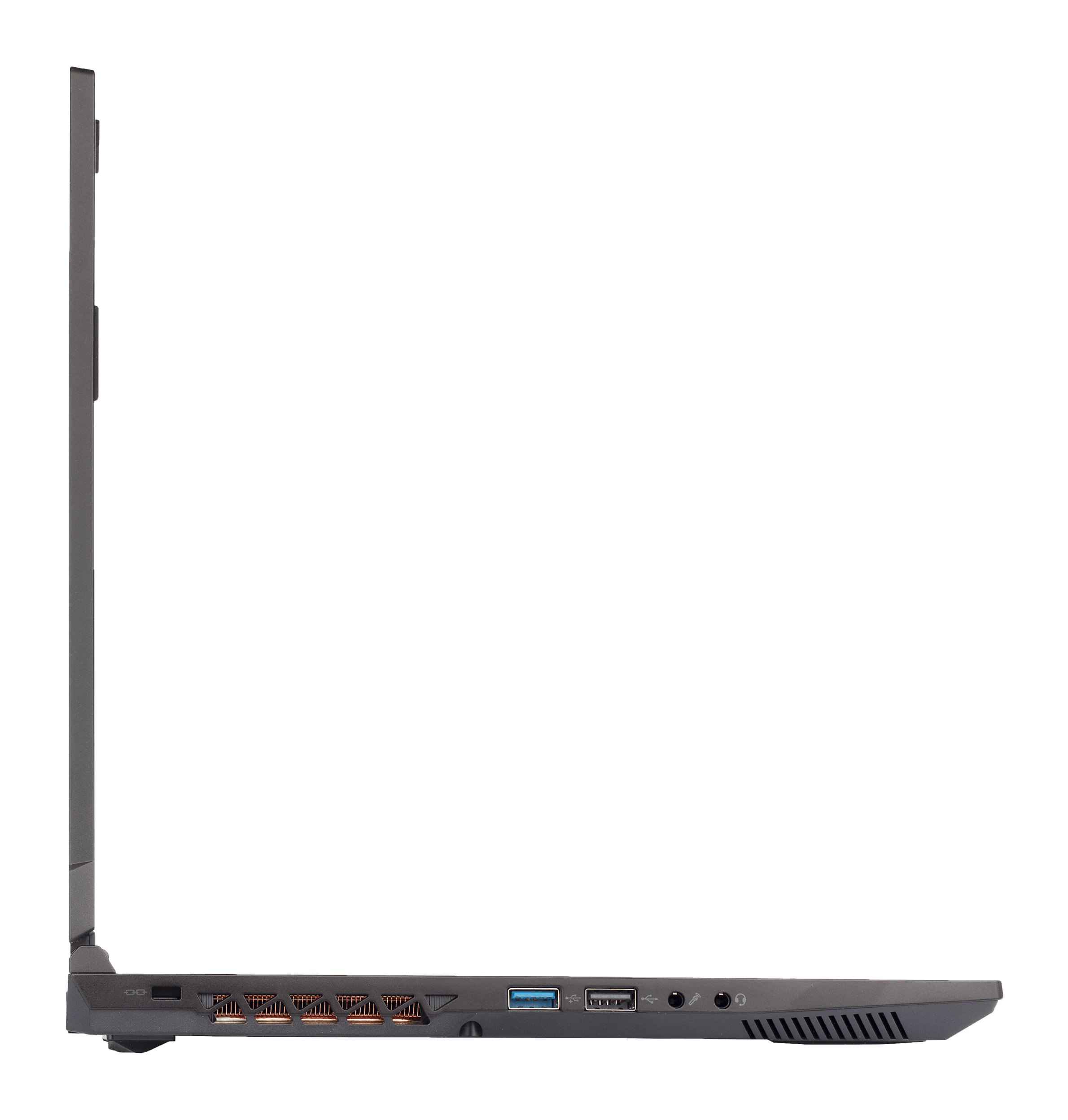 Left side view of Gazelle Pro 15" 3050