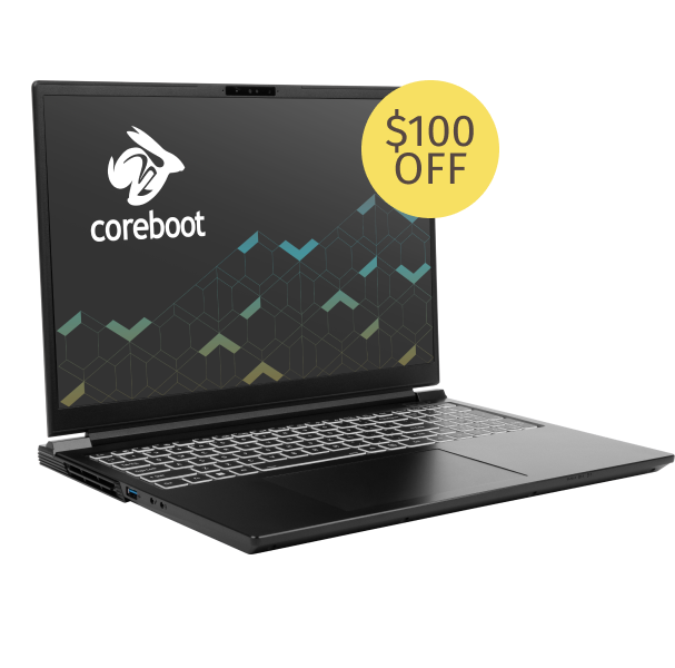 System76 Oryx Pro 16:10 quarter-turned right with $100 off