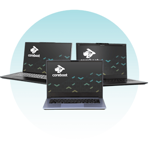 Three System76 Ultraportable laptops