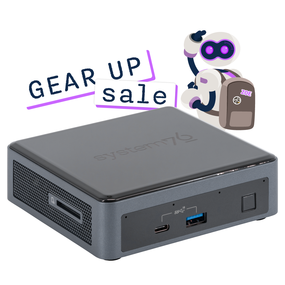 A front-facing view of the Meerkat included in the Gear Up Sale
