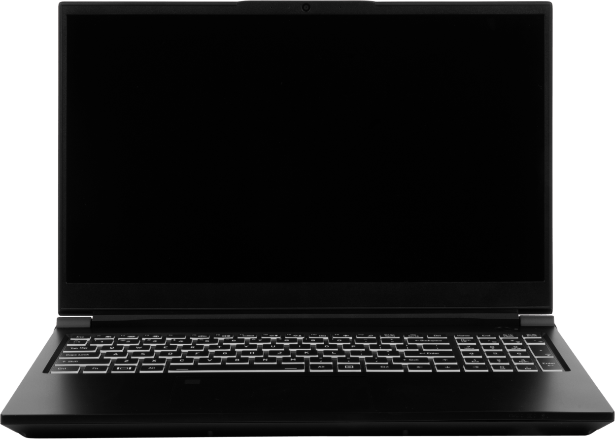 System76 Oryx Pro 16:10 front view playing a video game