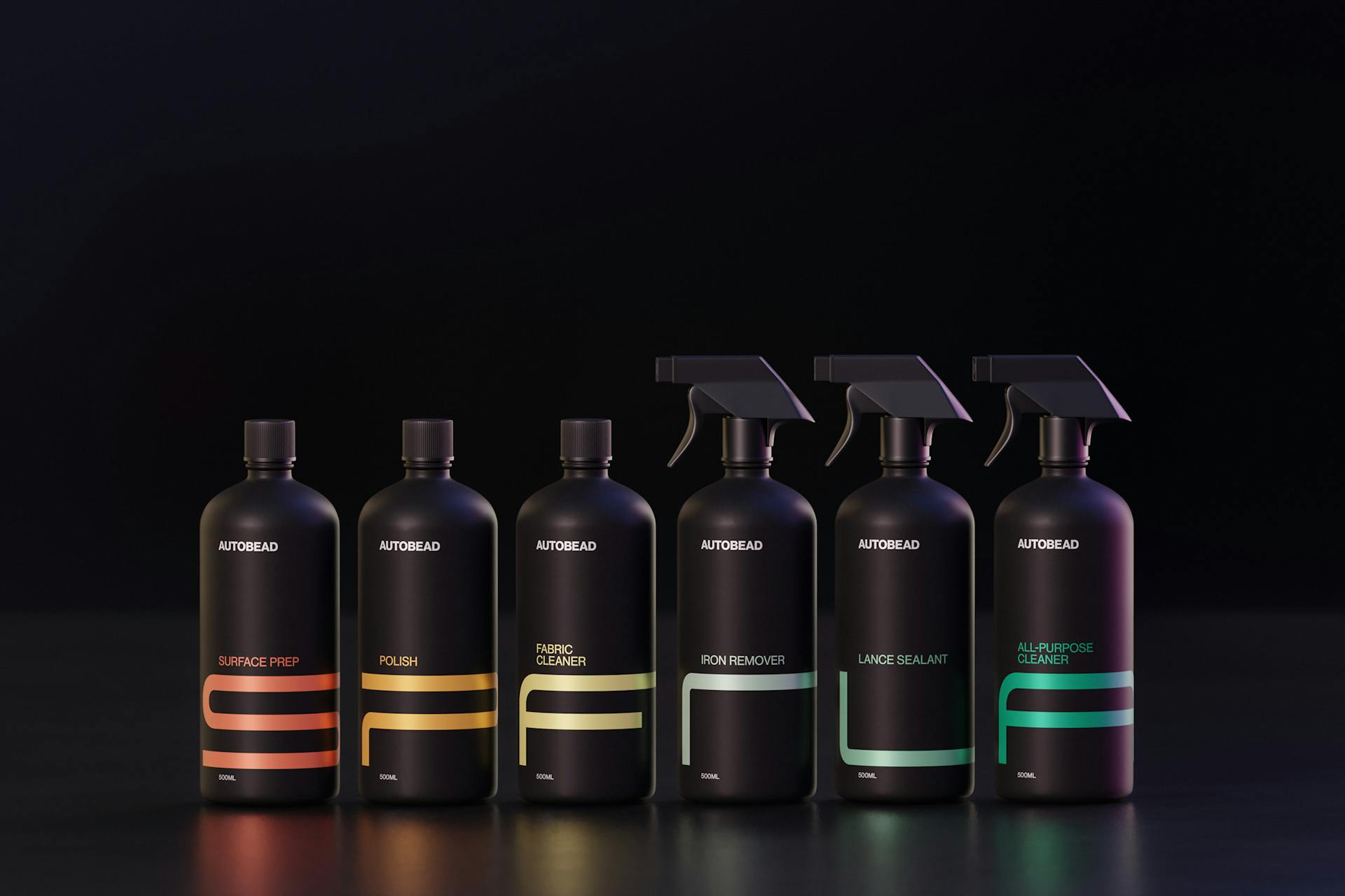 systems studio, autobead, visual identity, branding, graphic design, graphics, packaging, racetrack, professional car care products, 