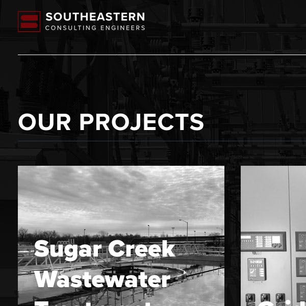 Portfolio Screenshot 1 for Southeastern Consulting Engineers