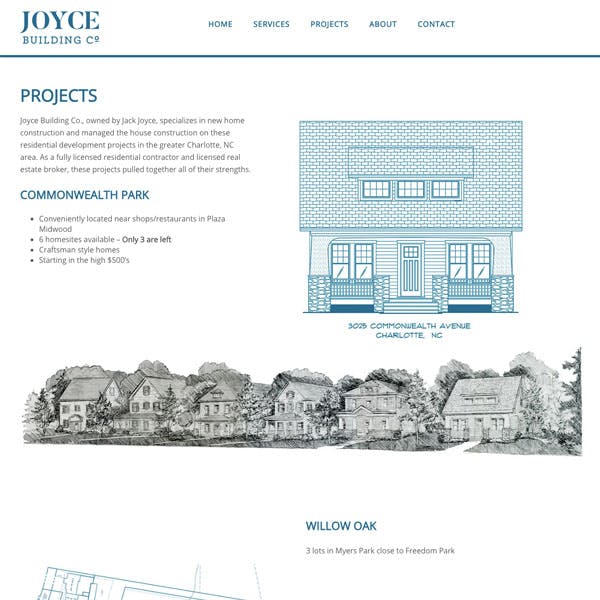 Portfolio Screenshot 2 for Joyce Building Co