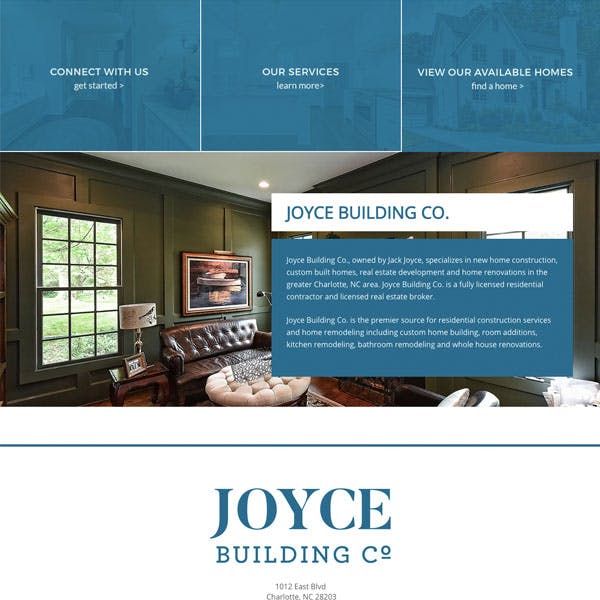 Portfolio Screenshot 3 for Joyce Building Co