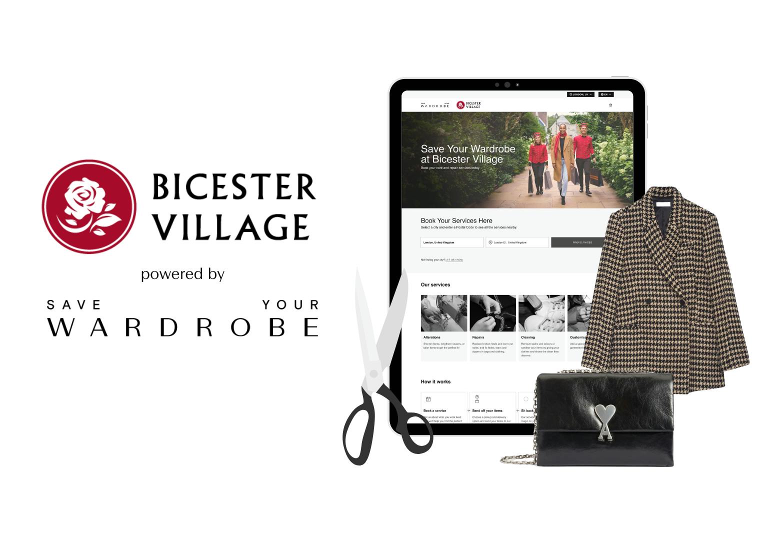 Bicester Village Partners with Save Your Wardrobe