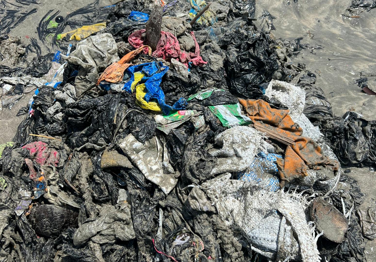 Clothing Waste on Ghana's Beaches 2025