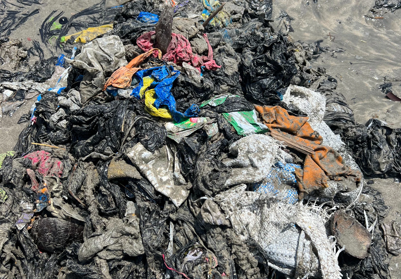 Clothing Waste on Ghana's Beaches 2025