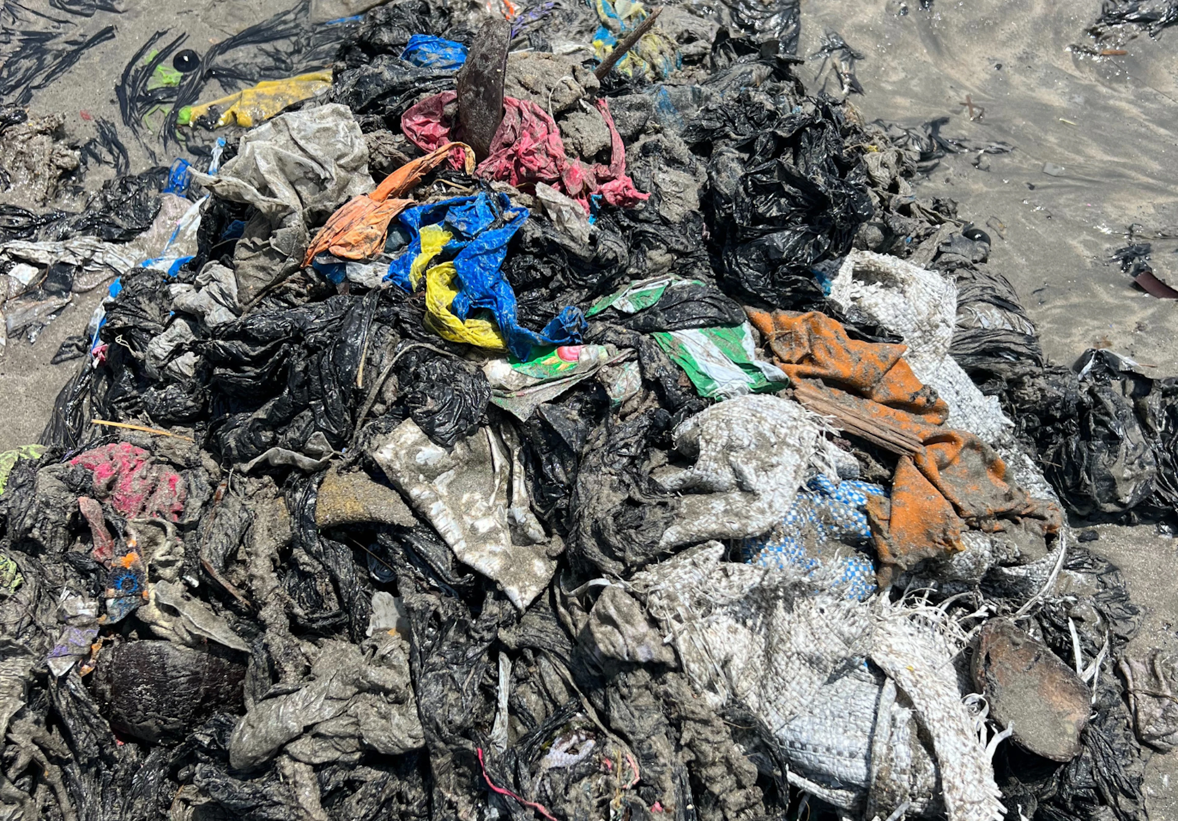 Clothing Waste on Ghana's Beaches 2025