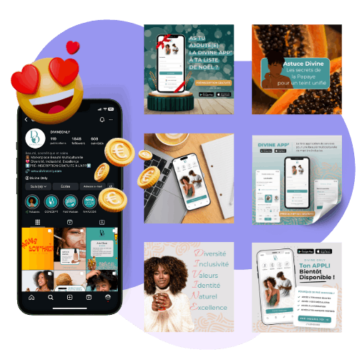 divine-only-reseaux-sociaux