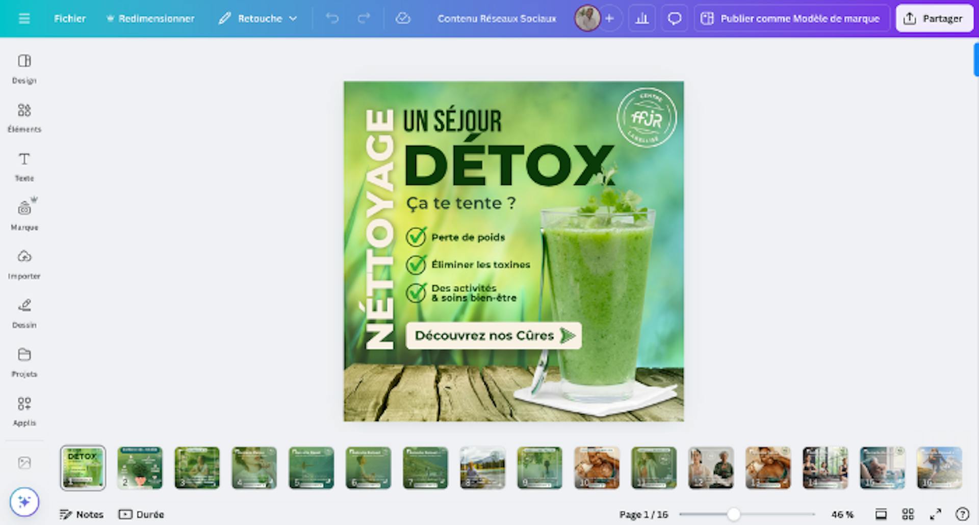 canva outil creation de contenu