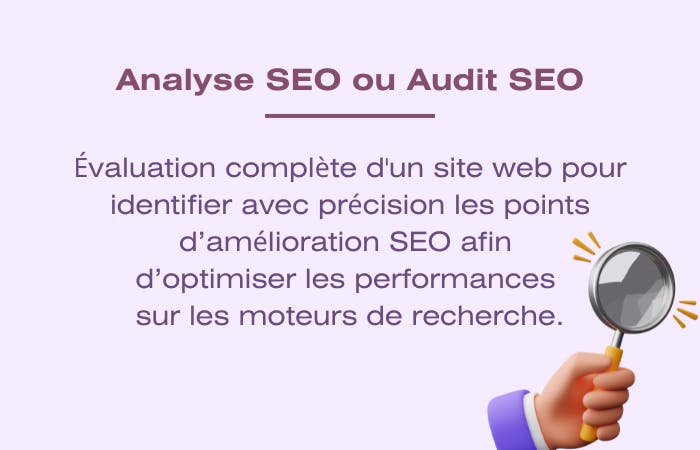 Definition Analyse SEO et audit SEO