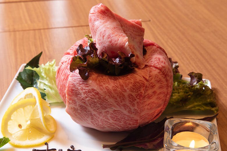 焼肉 琉球の牛｜沖縄県産和牛の特選あぶり寿司