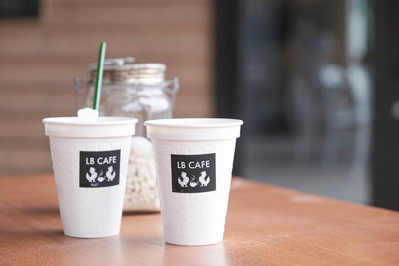 LB CAFÉ（エルビーカフェ）｜環境問題に配慮した脱プラスチックのコーヒーカップ