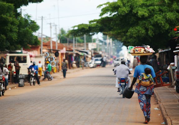 Street in West Africa