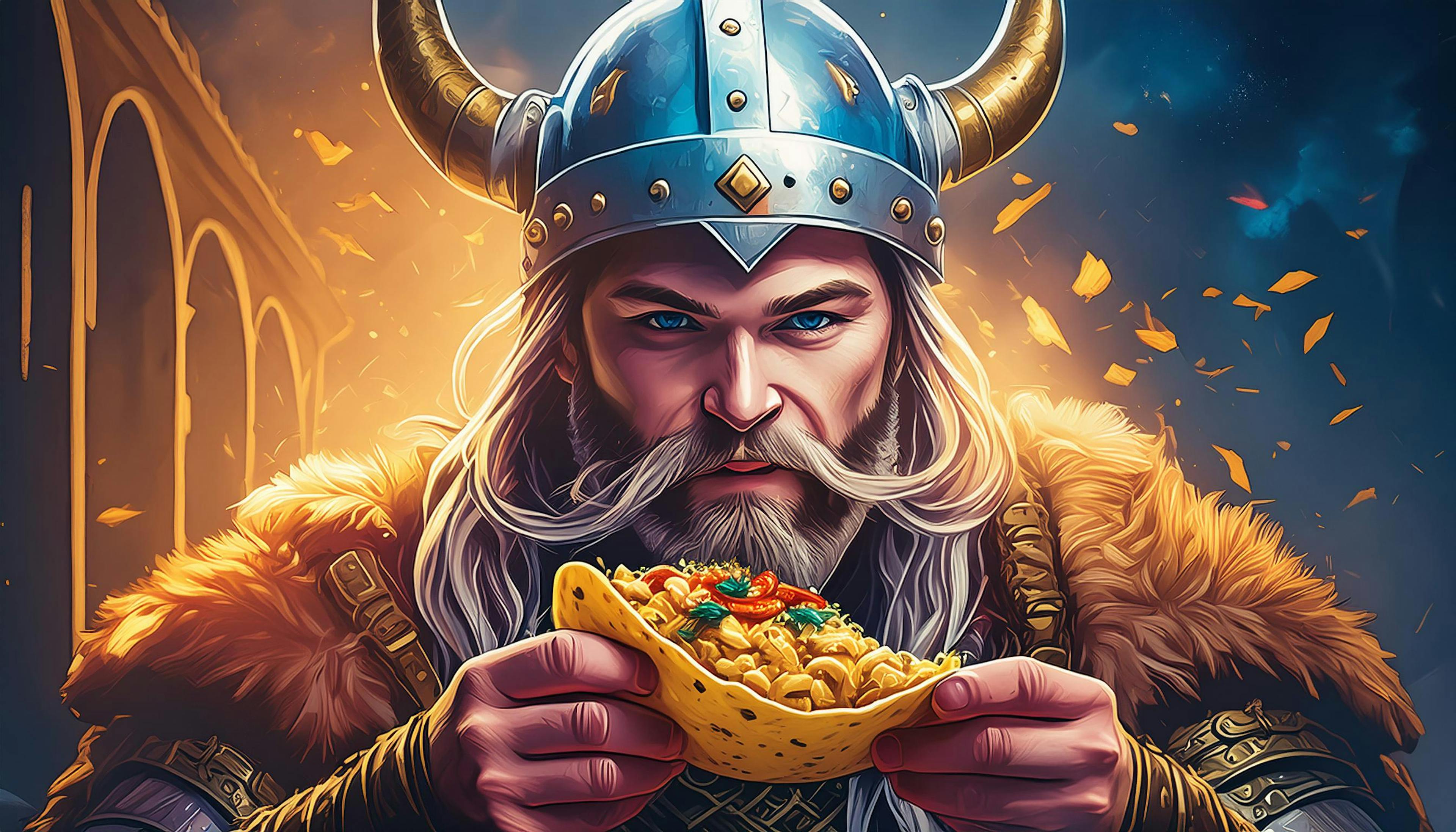 Vikings never had tacos, but if they did, they would've conquered them too!