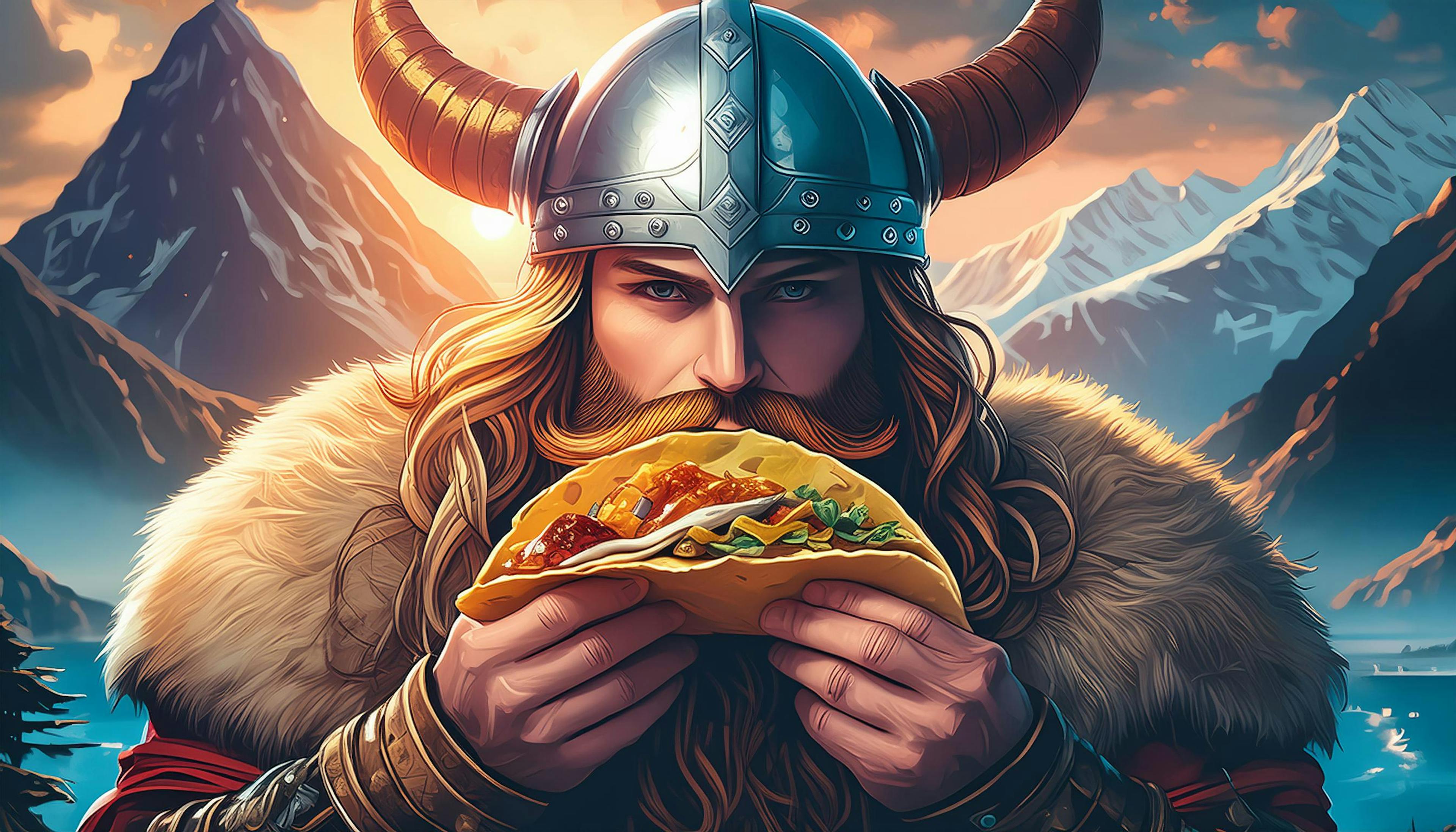 Vikings and tacos might seem unrelated, but archaeologists have found evidence suggesting ancient Norse explorers may have encountered early versions of tacos during their voyages to the Americas! 🌮⚔️