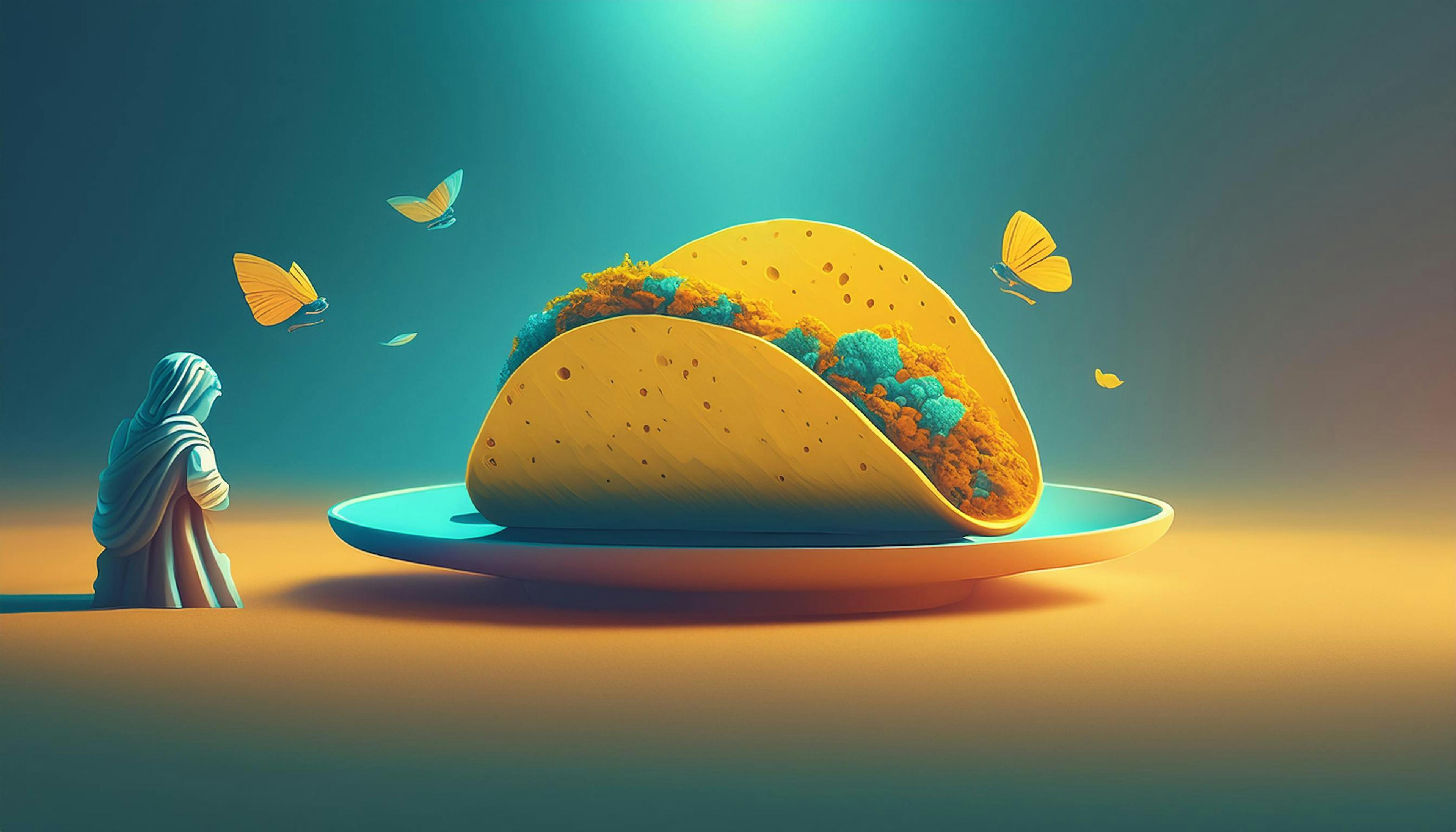 Why did God create the first taco? Because even in paradise, He knew that nothing beats a heavenly bite of 'taco-liscious' goodness!