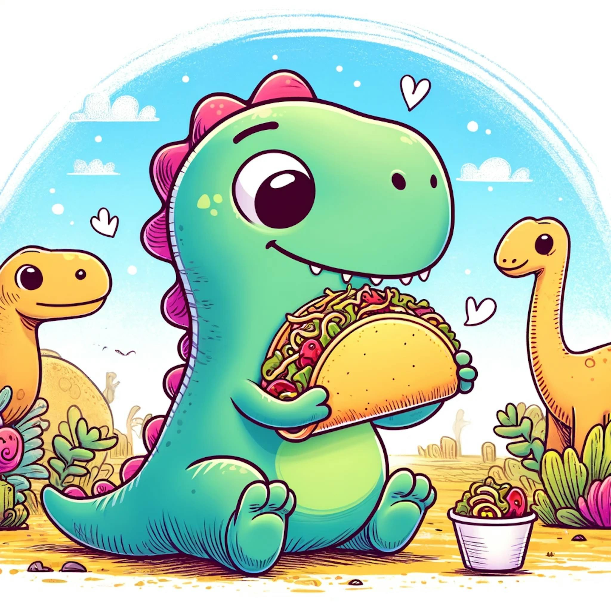 Why did the dinosaur eat a taco? Because it wanted to taste a bite of the Triassic taco-sphere!