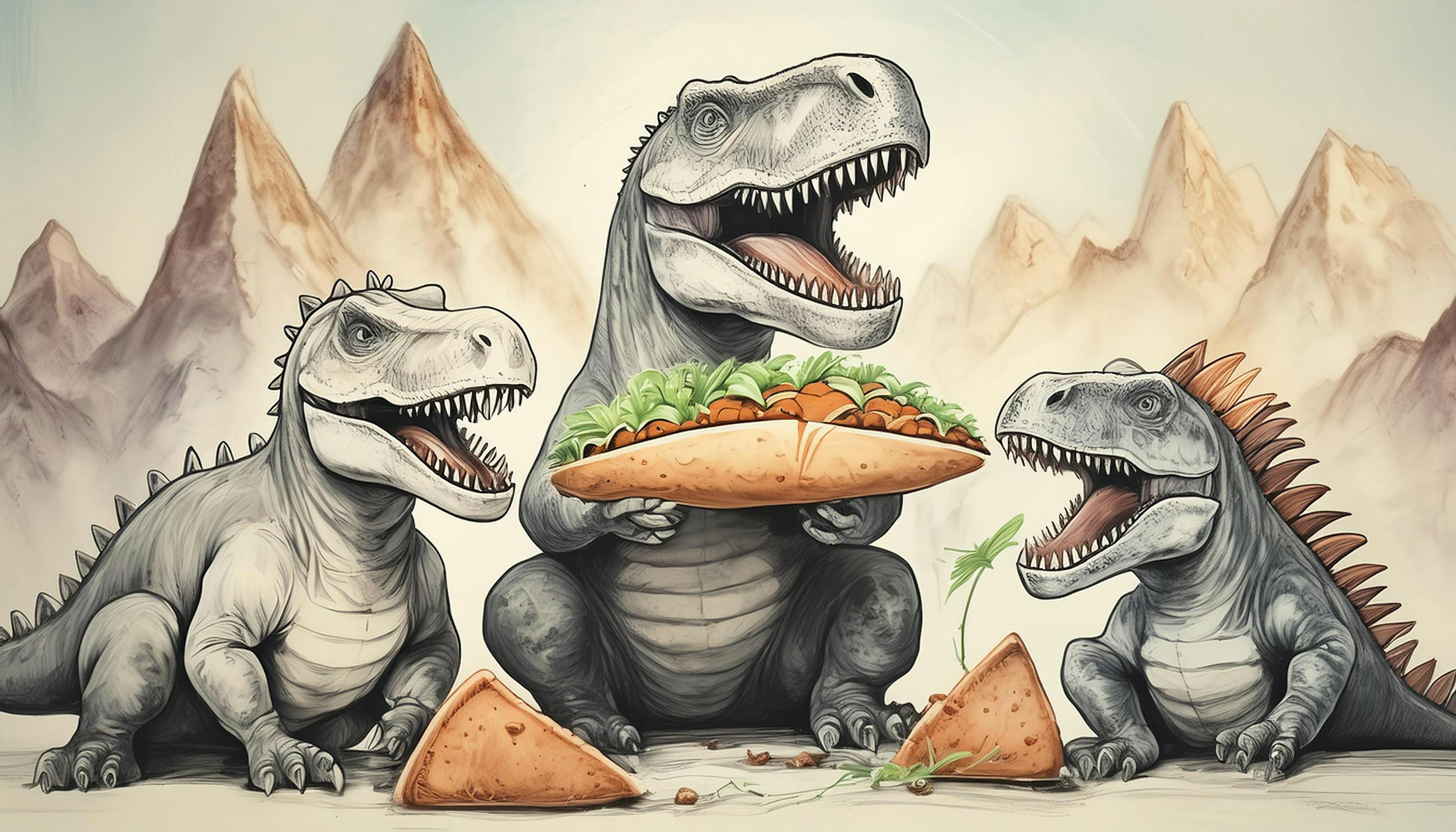 Why did the dinosaurs have a taco party? Because they wanted to make sure their extinction was extra spicy!