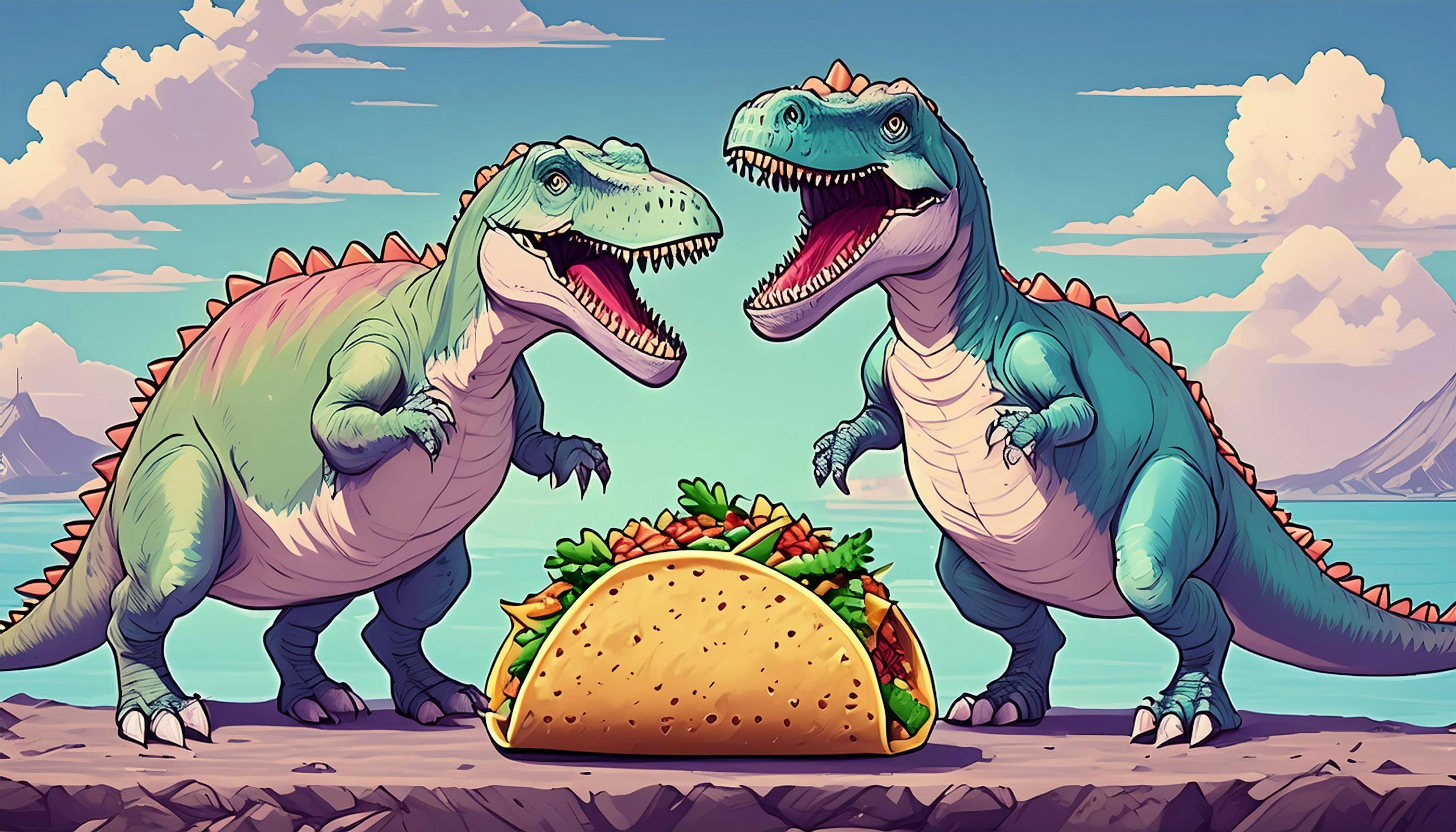 Why did the dinosaurs have a taco feast? Because they wanted to add some 'saur-spice' to their diet!