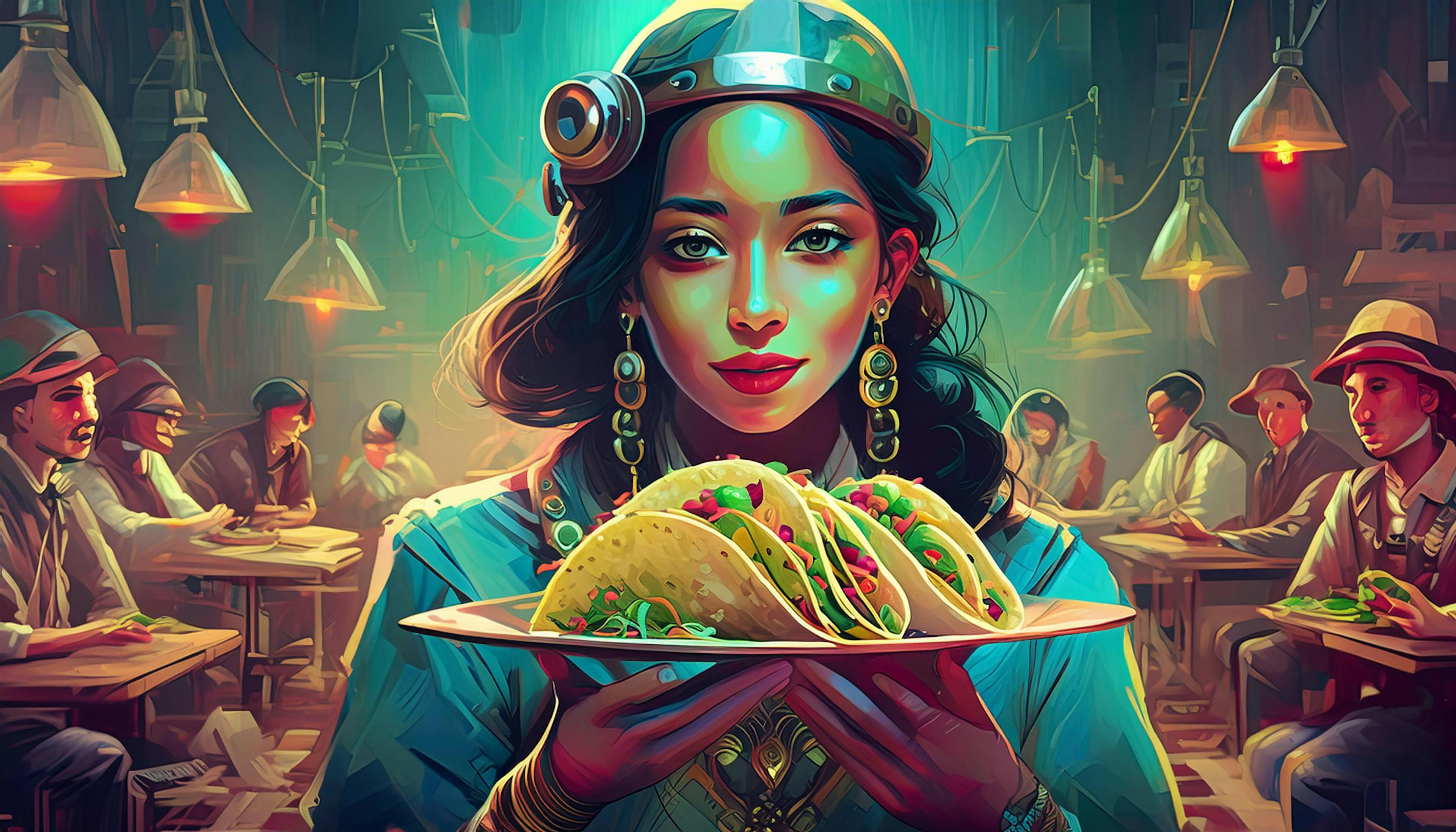 Why did the steampunks enjoy tacos? Because they knew every bite was a 'victoriously' delicious adventure!