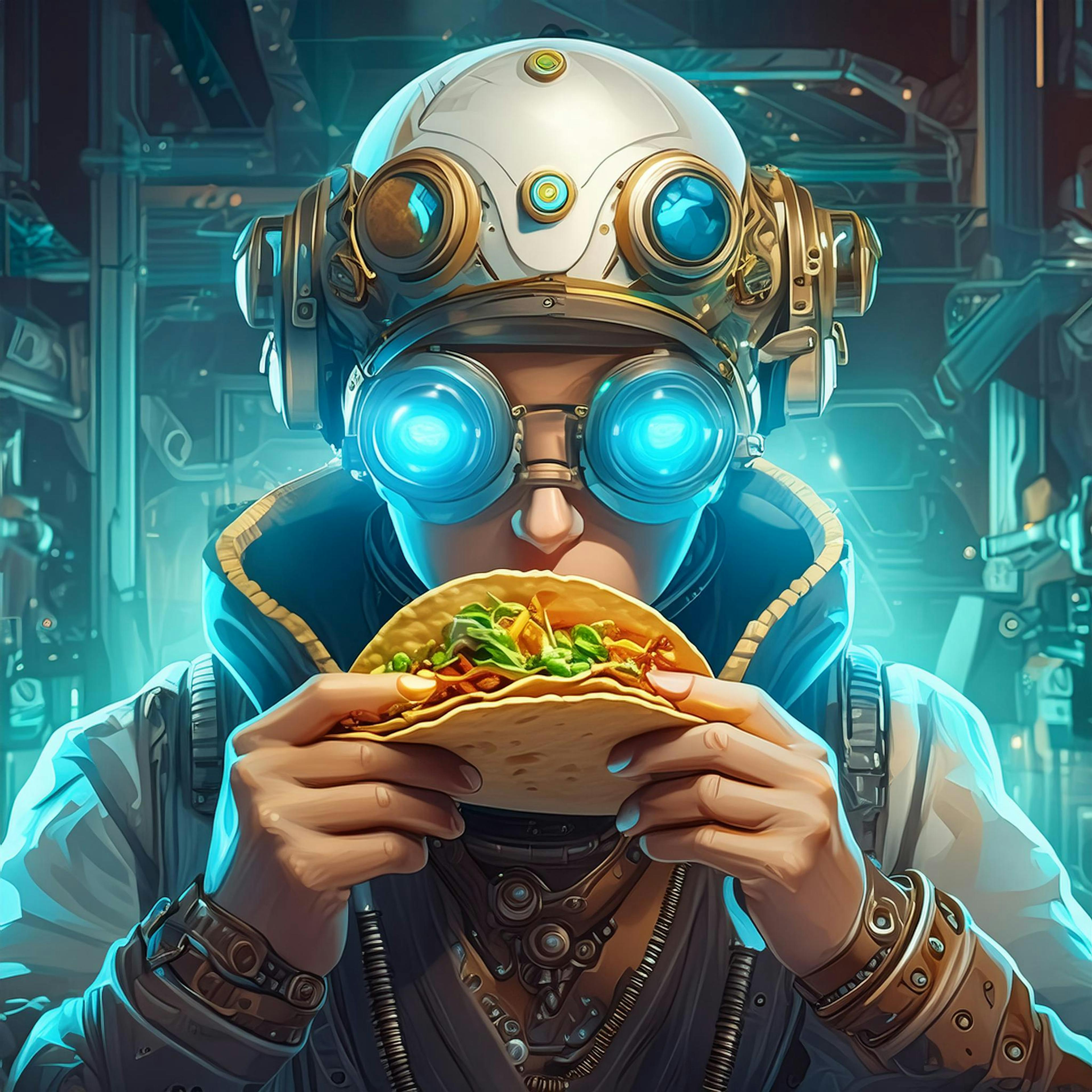 Why did the steampunks eat tacos at their gathering? Because they wanted a taste of the 'clockwork crunch'!