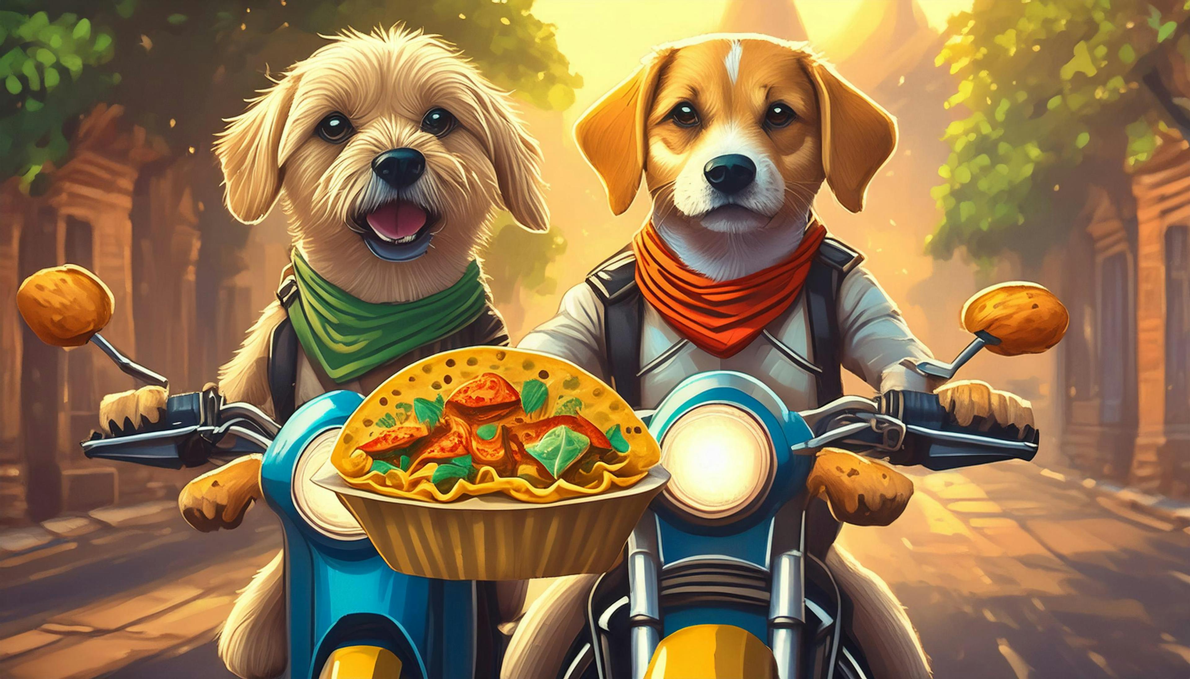 Why did the taco delivery service run by dogs become so popular?  Because they promised "pawsitively delicious" tacos delivered with a side of "fur-ocious" speed!