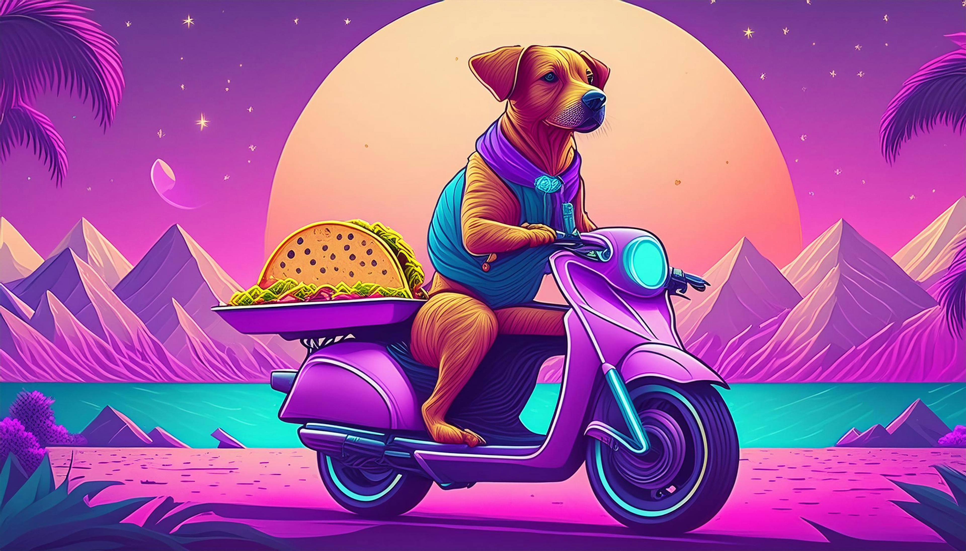 Why did the taco delivery service hire dogs? Because they knew their deliveries would always be 'paws-itively' on time!