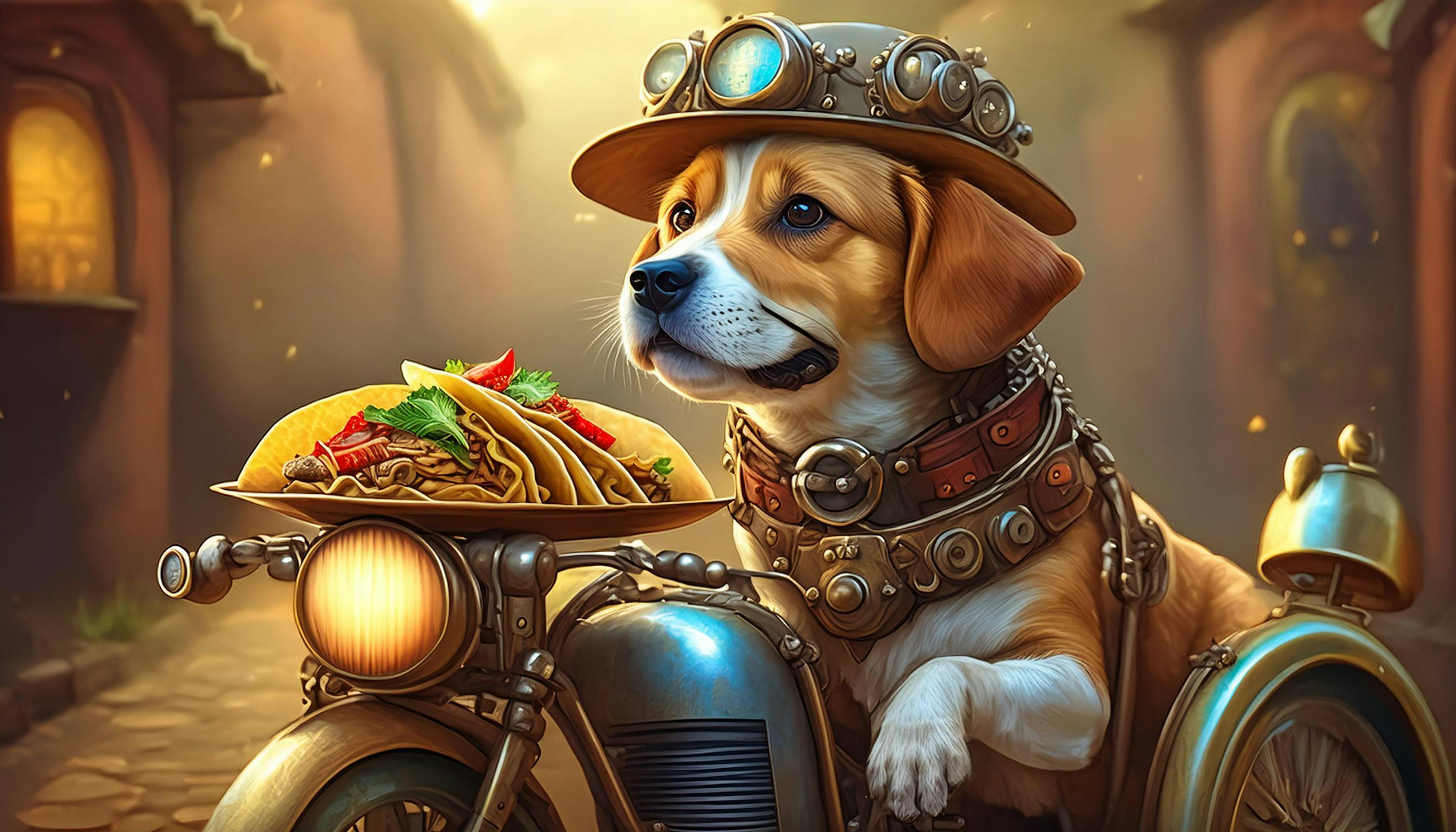 Why did the taco delivery service hire dogs? Because they always deliver with a side of 'pawsitivity' and never forget to 'lettuce' enjoy our meal!