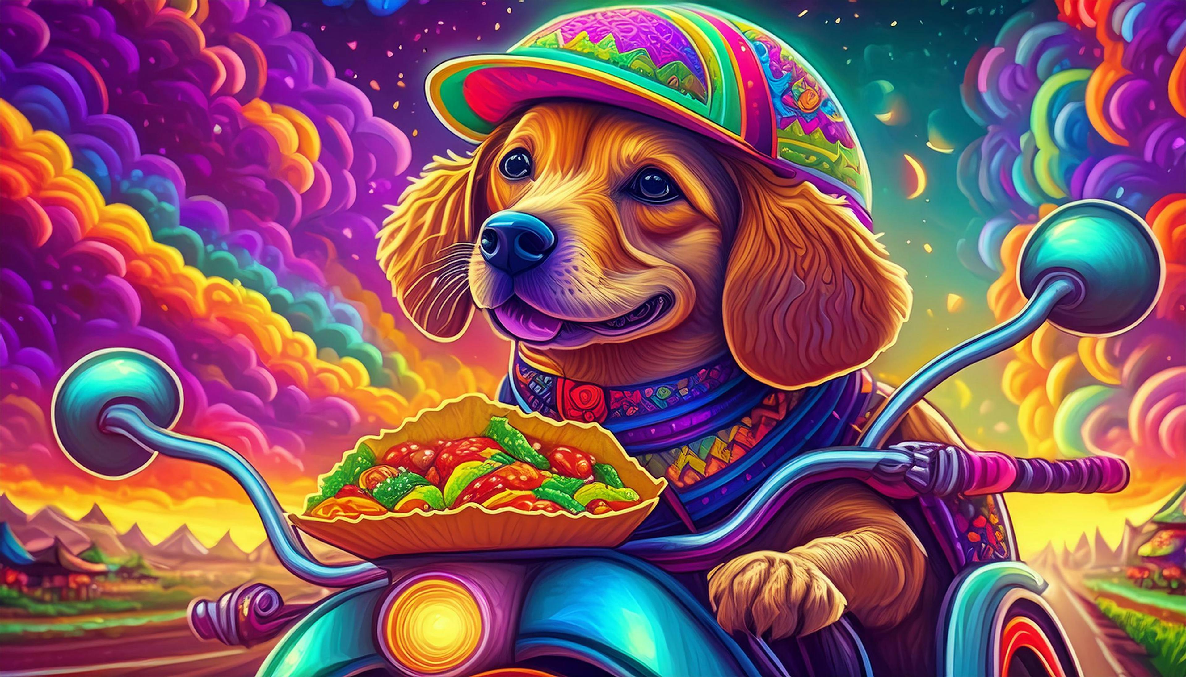 Why did the taco delivery service run by dogs get so popular? Because they always deliver with a 'pawsitive' attitude and never 'fur-get' your order!