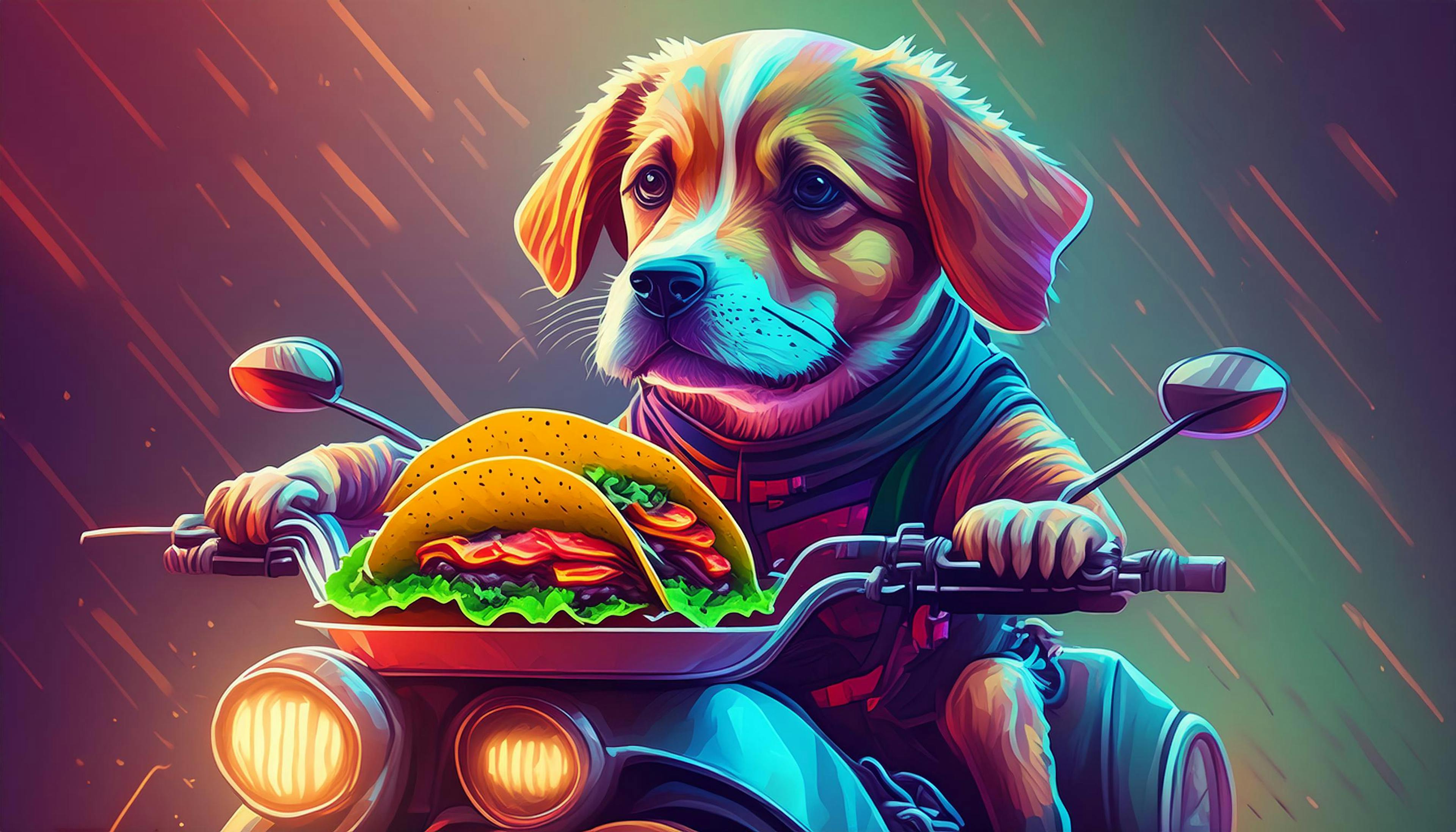 Why did the taco delivery service hire dogs? Because they knew their deliveries would always be 'paws-itively' on time!