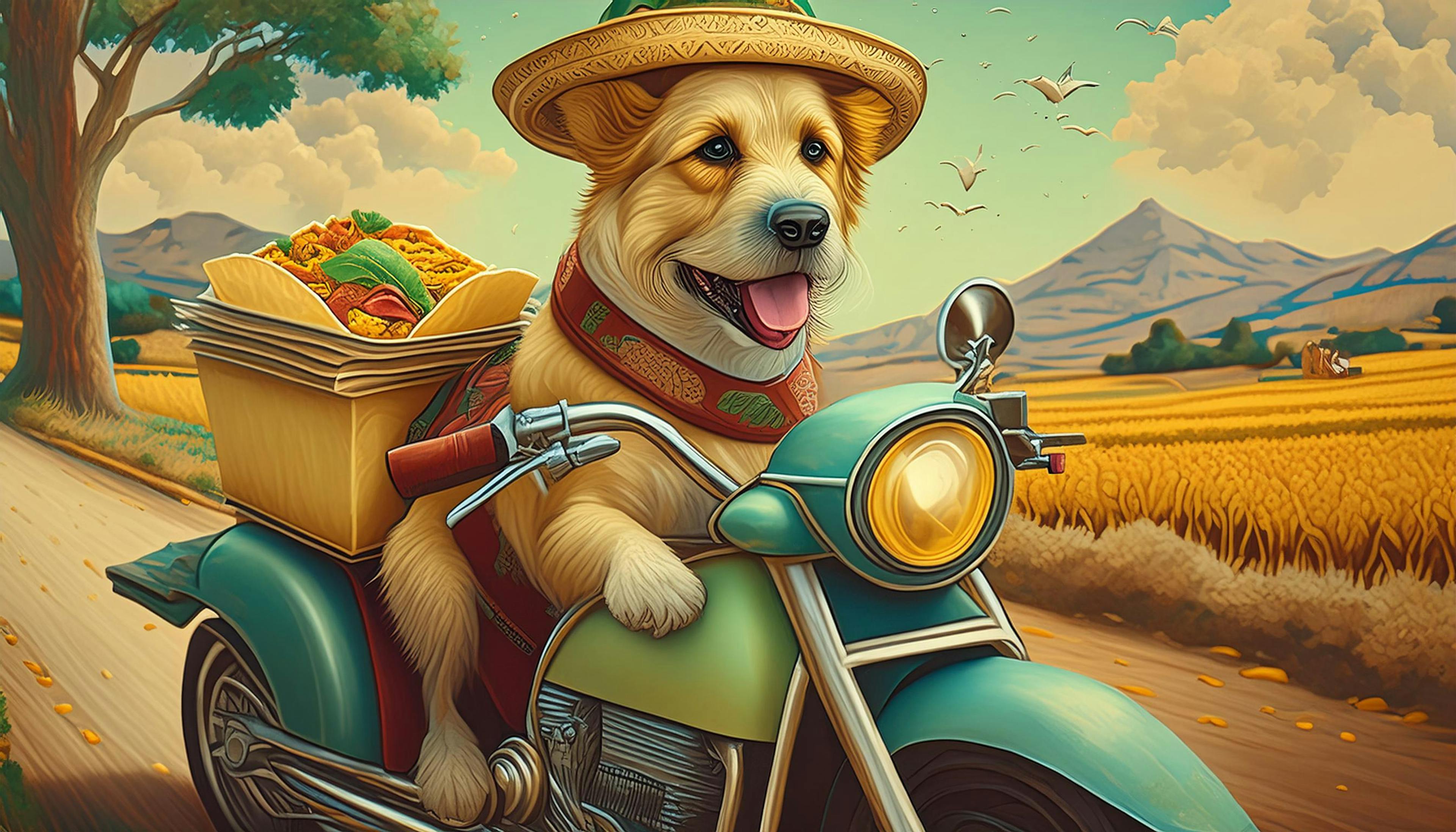 Why did the taco delivery service hire dogs? Because they always deliver with a 'pawsitive' attitude and never miss a 'bite'!