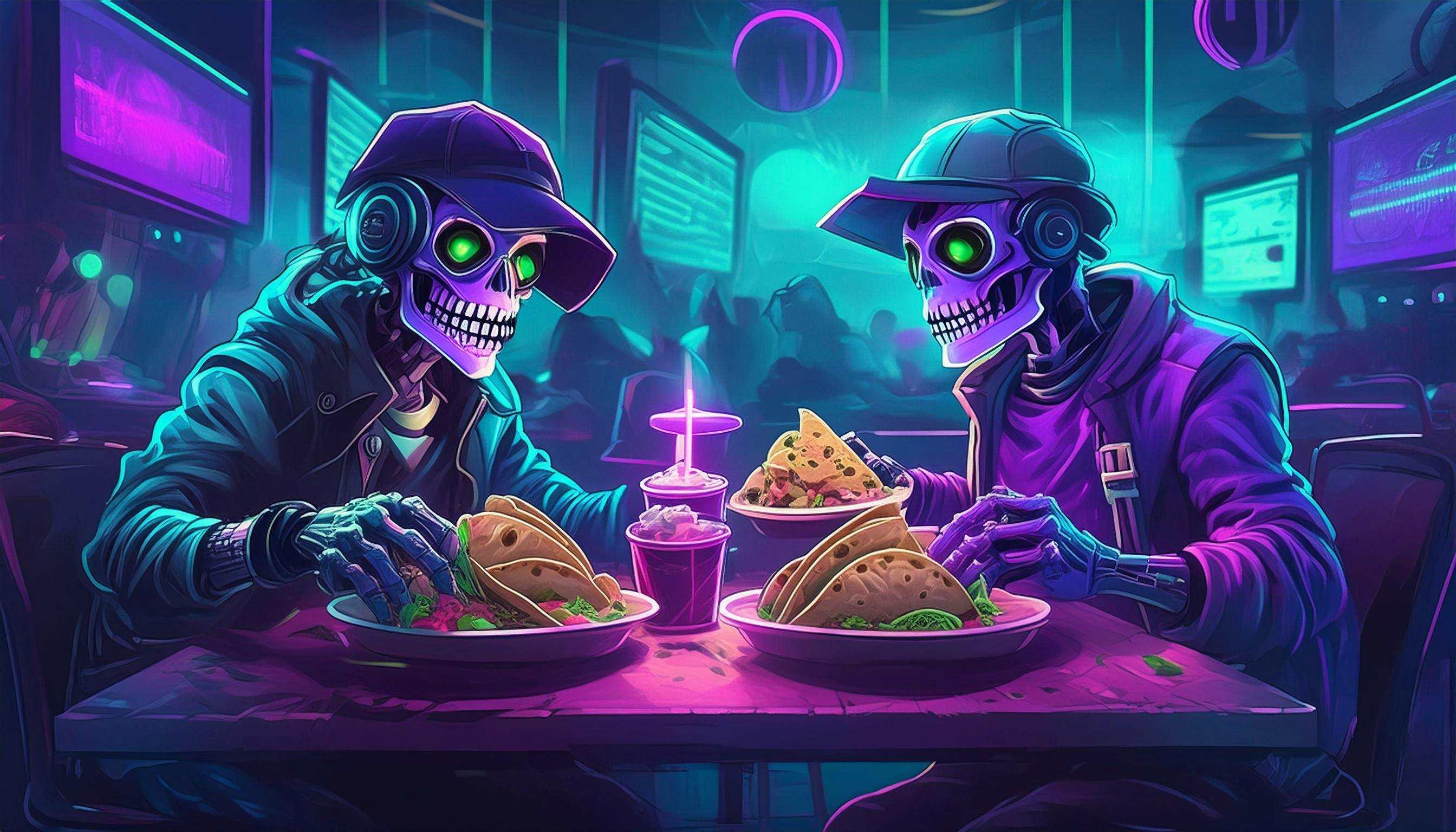 Why don't zombies eat tacos? Because they're afraid of getting jalapeño brains!