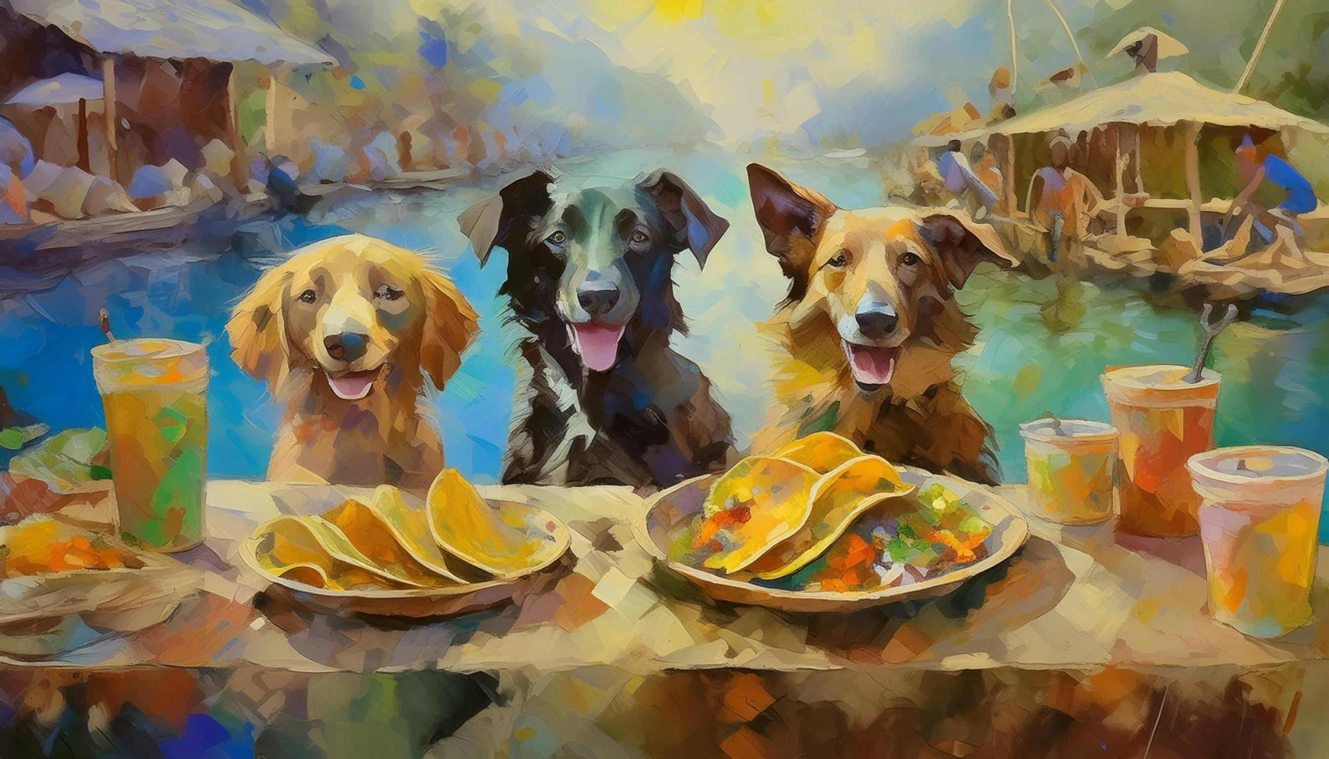 Why did the dog refuse to share its tacos? Because it said, "These are nacho ordinary treats; they're 'paws-itively' mine!" 🌮🐶