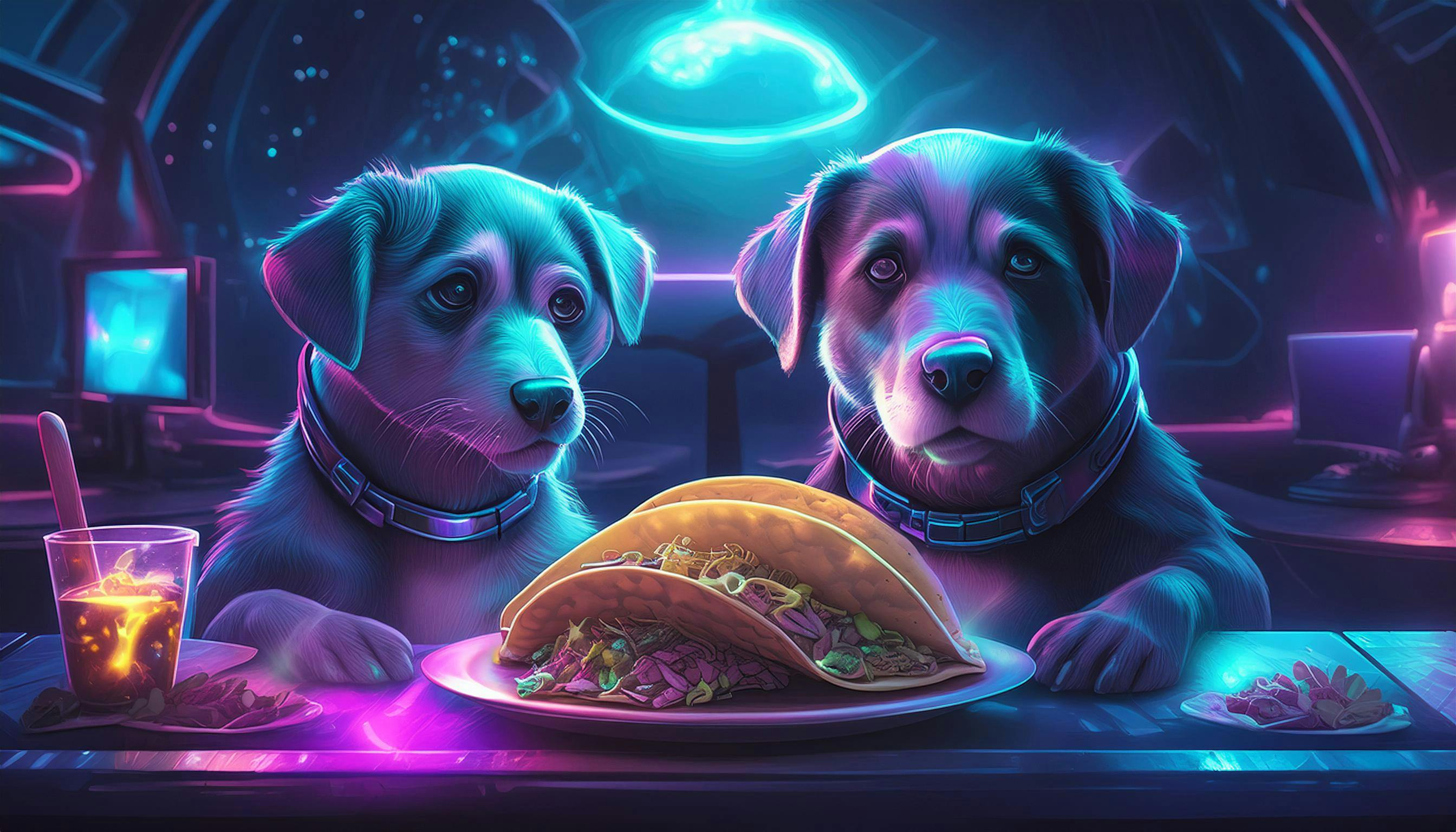 Why did the dog bring a taco to the party? Because he wanted to show everyone his "paw-some" taste in Mexican food! 🌮🐶