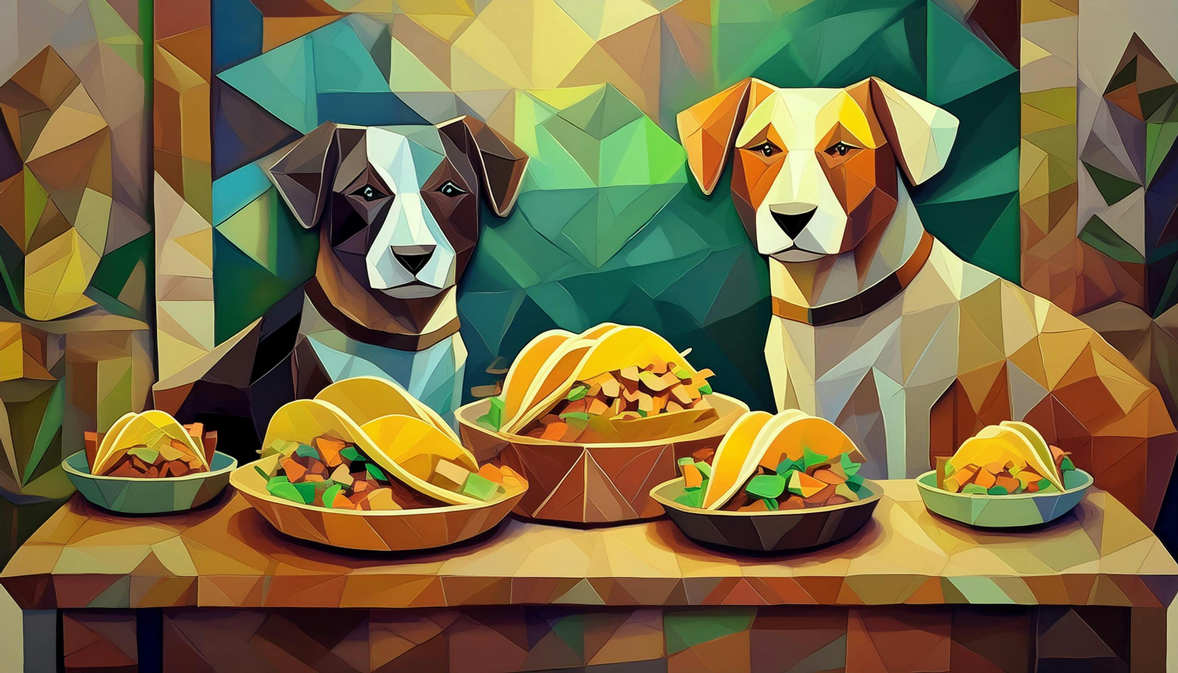 Why did the dog bring a taco to the party?  Because he wanted to "paws" for a taco-tastic fiesta! 🌮🐾