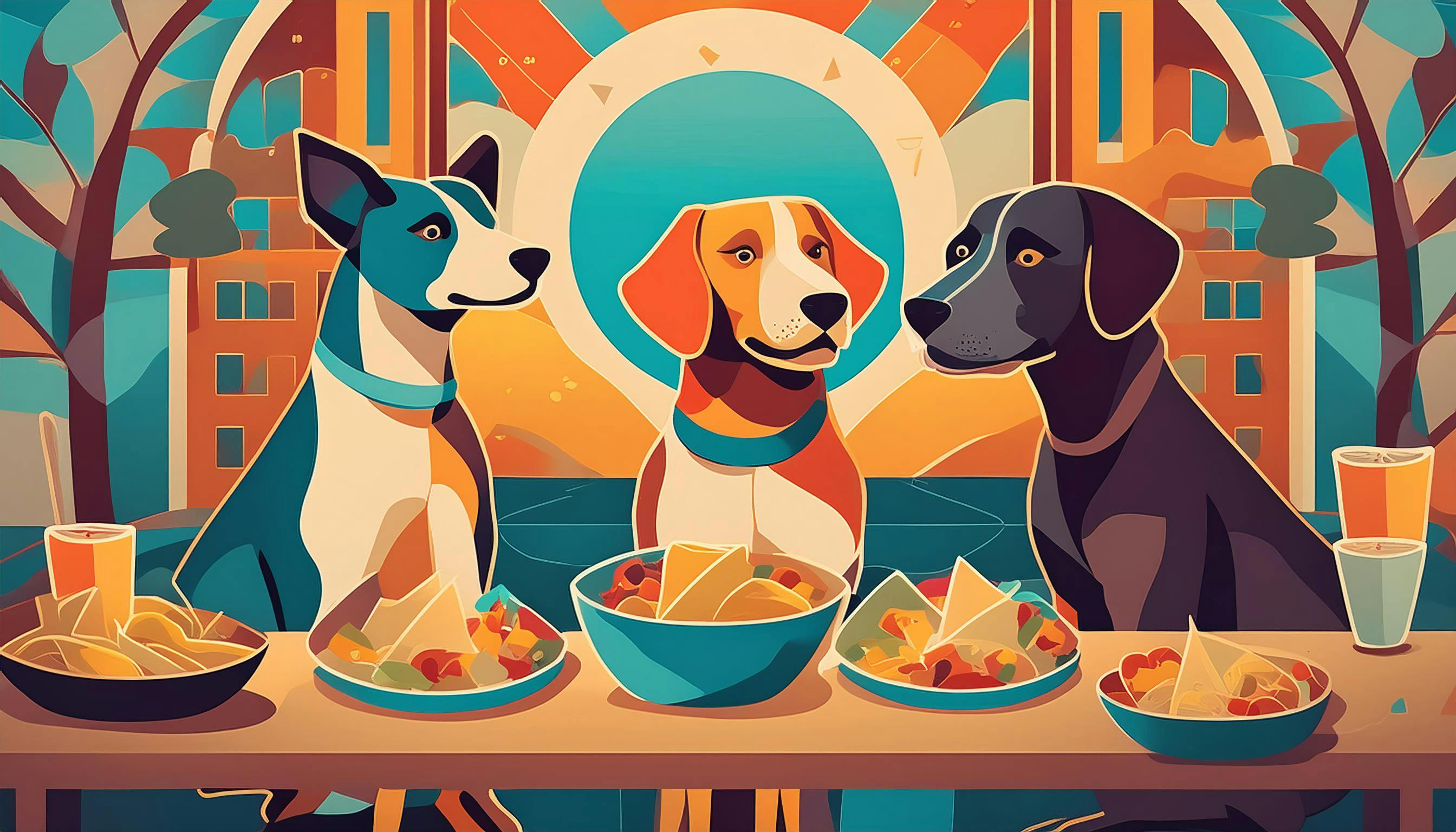 Why did the dog refuse to share his tacos? Because he said, "These are nacho ordinary treats, they're paw-lickin' good!" 🌮🐶